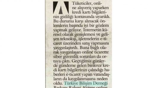 İnternetten Alışveriş Yaparken Dikkat Edin – AYRINTILI HABER