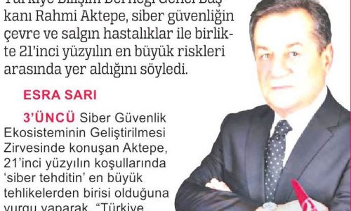 Dünyada Siber Saldırıya Uğrayan İlk 5 Ülkeden Birisi Türkiye – TİCARİ HAYAT