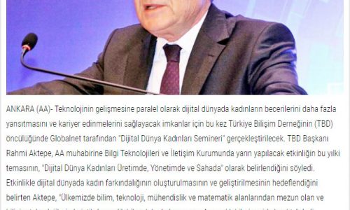 Dijital Dünyada Kadınlara Kariyer Fırsatları İçin Beyin Fırtınası – ZAFER GAZETESİ