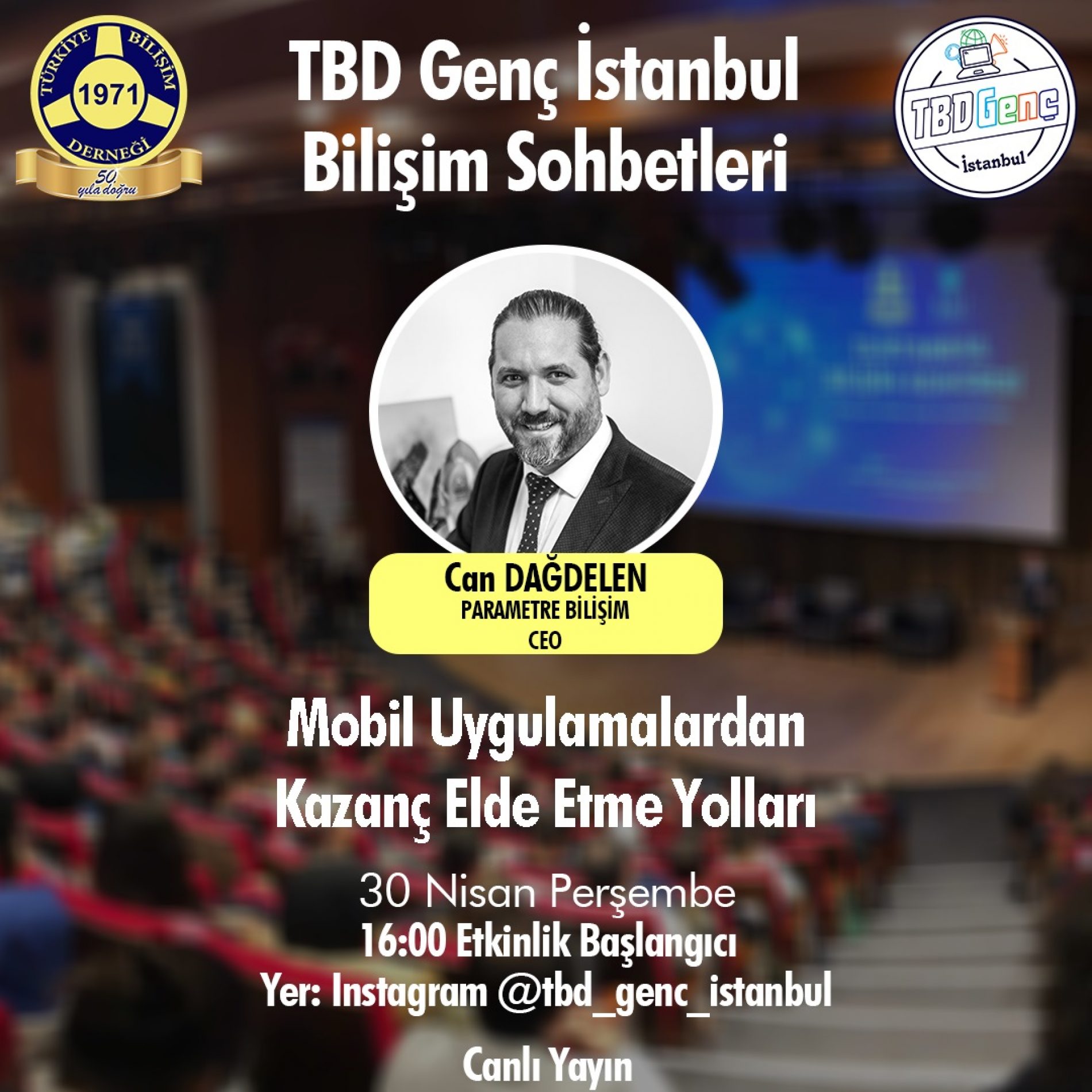 TBD Genç İstanbul Bilişim Sohbetleri: Mobil Uygulamalardan Kazanç Elde Etme Yolları