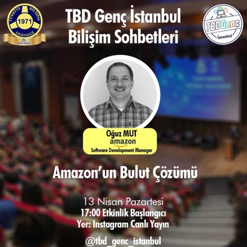 TBD Genç Bilişim Sohbetleri: Amazon’ un Bulut Çözümü