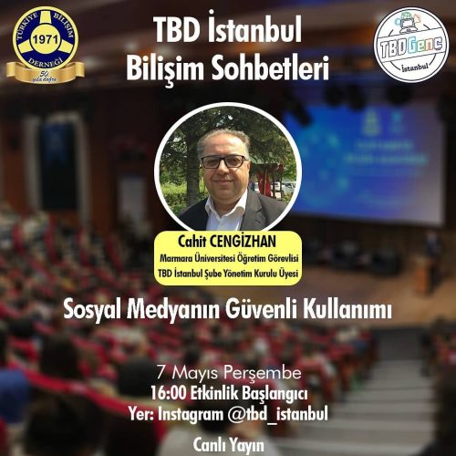TBD İstanbul Bilişim Sohbetleri: Sosyal Medyanın Güvenli Kullanımı