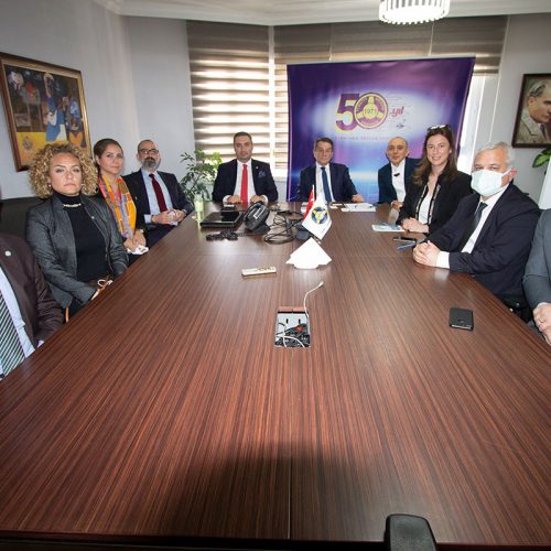 İyi Parti Temsilcileri TBD Genel Başkanı Sn. Rahmi AKTEPE ve Ekibini Ziyaret Etti