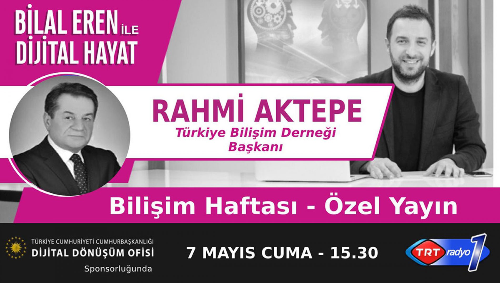 Bilişim Haftası TRT Radyo1larında Özel Yayın Programına Katıldık…