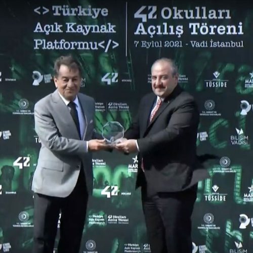 Türkiye Açık Kaynak Platformu Projesi Kapsamında Açılışı Gerçekleştirilen “42 Yazılım Okulları” Açılış Törenine TBD Genel Başkanı Sayın Rahmi AKTEPE Katıldı