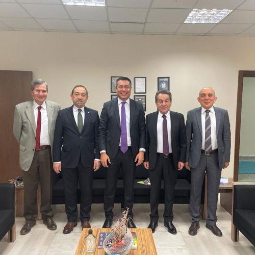 TBD Genel Başkanı Sn. Rahmi AKTEPE T.C Hazine ve Maliye Bakanlığı Bilgi Teknolojileri Genel Müdürü Sn. Dr. Cebrail TAŞKIN’ı Makamında Ziyaret Etti