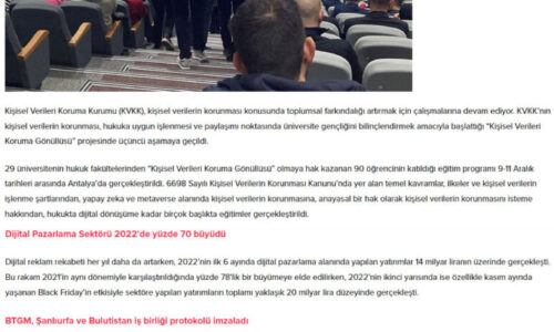 TBD 39. Ulusal Bilişim Kurultayı Yapıldı – AKILLI GÜNDEM