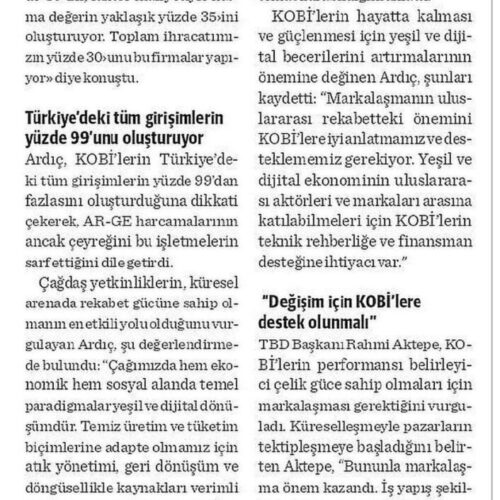 Kobi’lerin Hayatta Kalmak İçin Dijital Becerilerini Artırmalı – NASIL BİR EKONOMİ