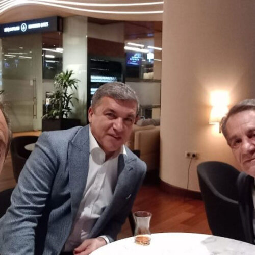 TBD President Mr. Rahmi AKTEPE met with TV Program Producer Mr. İsmail KÜÇÜKKAYA