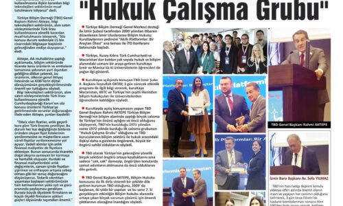 Hukuk Çalışma Grubu – BİLİŞİM HABER
