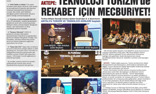 Teknoloji Turizm’de Rekabet için Mecburiyet – BİLİŞİM HABER