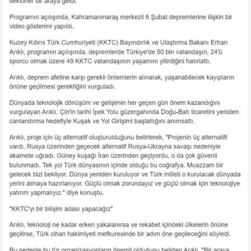 TBD Tarafından Düzenlenen Kamu-BİB’26 ve BİMY’30 Etkinliği Antalya’da Başladı – HABERLER.COM