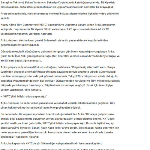 Türkiye’deki Bilişim ve Dijital Dönüşüm Antalya’da Masaya Yatırılıyor – ASİ GAZETESİ