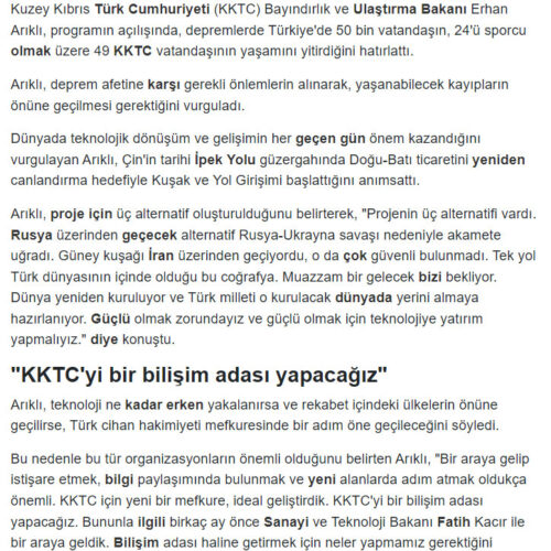 Türkiye’deki Bilişim ve Dijital Dönüşüm Antalya’da Masaya Yatırılıyor – DUY ANTALYA