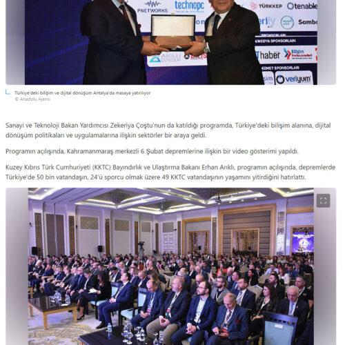 Türkiye’deki Bilişim ve Dijital Dönüşüm Antalya’da Masaya Yatırılıyor – MSN