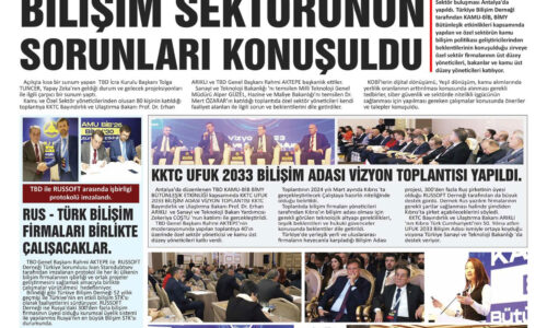 TBD Vizyon 2023 Zirvesi Yapıldı: Bilişim Sektörünün Sorunları Konuşuldu – BİLİŞİM HABER