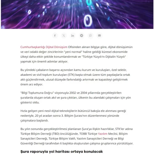 Türkiye Bilişim Şurası 20 Yıl Aradan Sonra Yeniden Yapılacak – TRT HABER