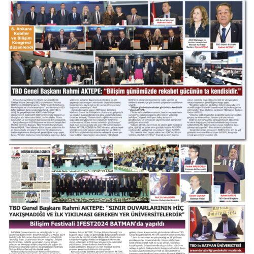 6. Ankara Kobiler ve Bilişim Kongresi Düzenlendi – BİLİŞİM HABER