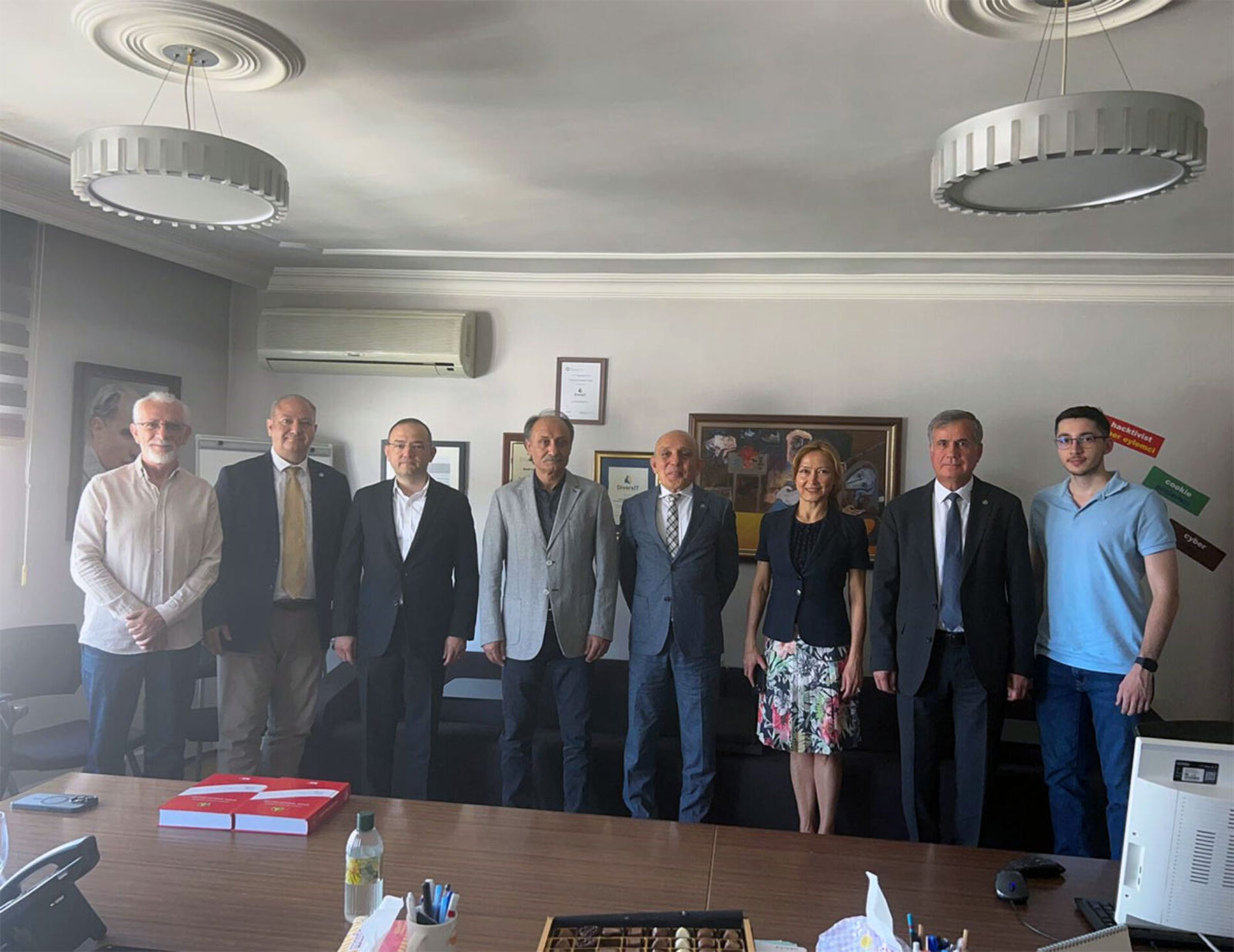 Prof. Dr. Sayın Mustafa Alkan Başkanlığındaki Bilgi Güvenliği Derneği (BDG) Heyeti 09 Temmuz 2025 tarihinde Türkiye Bilişim Derneği 36. Dönem Yönetim Kuruluna Nezaket Ziyaretinde Bulunmuştur