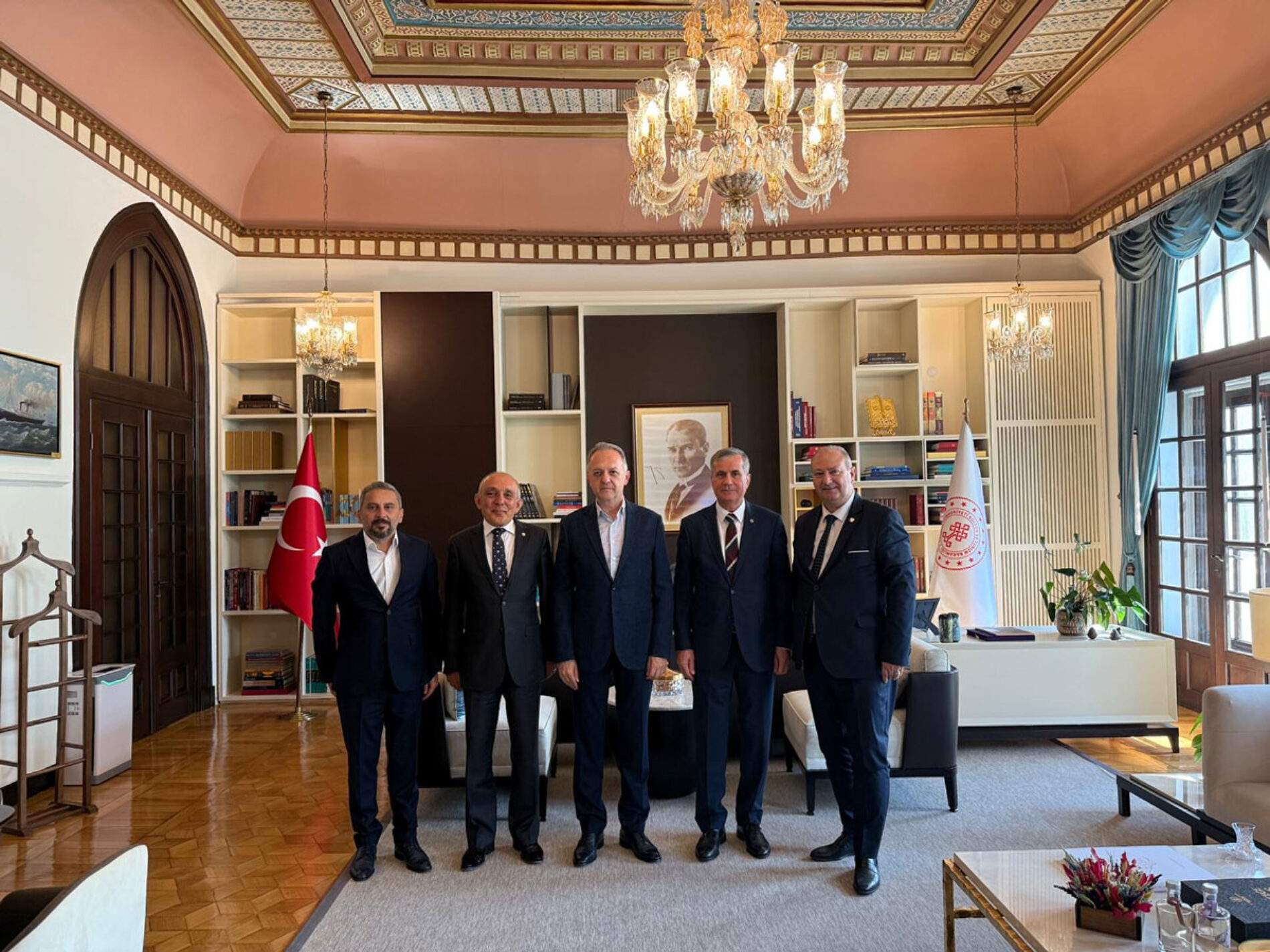 Türkiye Bilişim Derneği Heyeti Kültür ve Turizm Bakanlığını Ziyaret Etti