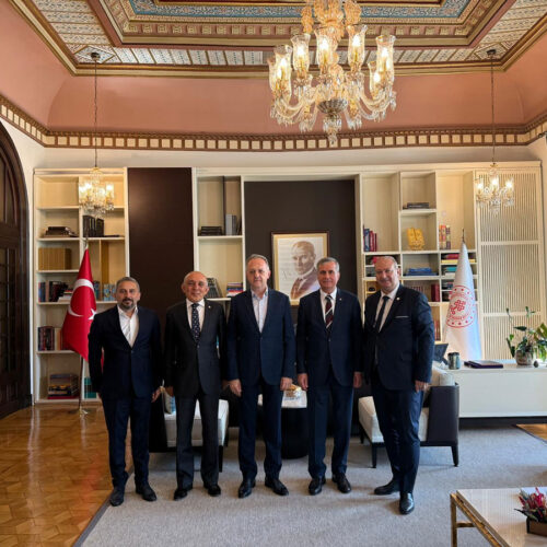 Türkiye Bilişim Derneği Heyeti Kültür ve Turizm Bakanlığını Ziyaret Etti