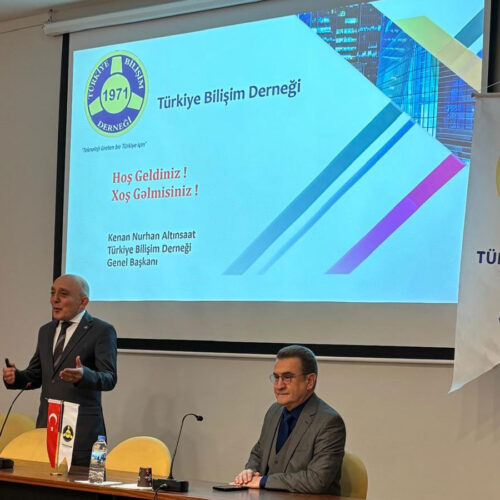 Türkiye Azerbaycan Üniversitesi Bilgisayar Mühendisliği Bölümü Öğrencileri ile Birlikte Olduk