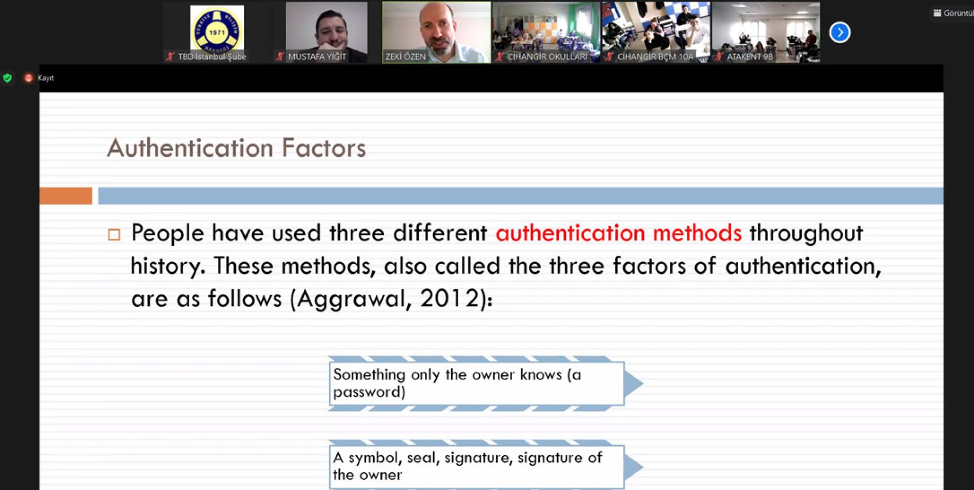 Cihangir Okulları Orta Okul ve Lise öğrencilerine “Siber Güvenlik” Semineri
