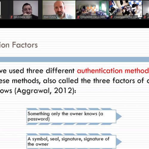 Cihangir Okulları Orta Okul ve Lise öğrencilerine “Siber Güvenlik” Semineri