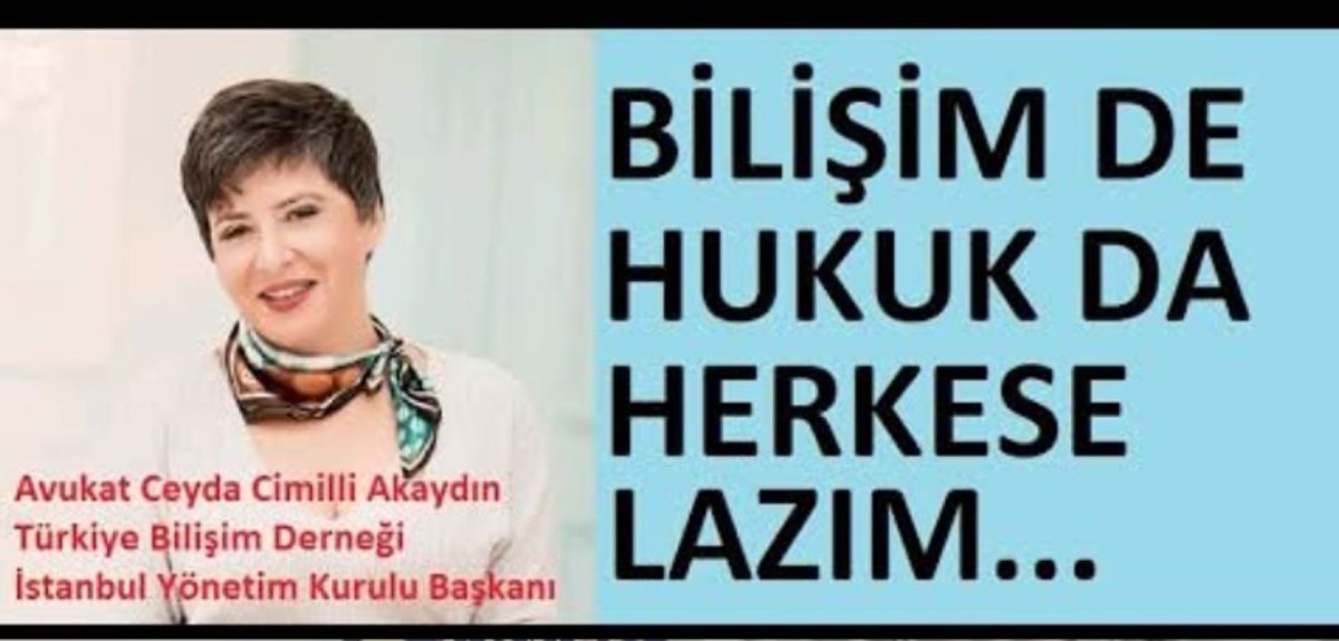 Haberfix TV Bilişim-Hukuk-Mantık Üçgeni Konuşması