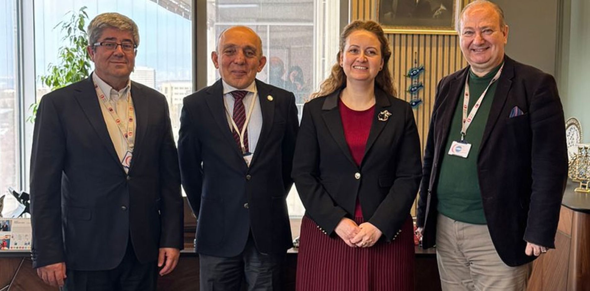 Türkiye Bilişim Derneği Olarak, Bilim Dünyamızın Gurur Verici İsimlerinden Prof. Dr. Melahat Bilge Demirköz’ü Makamında Ziyaret Ettik